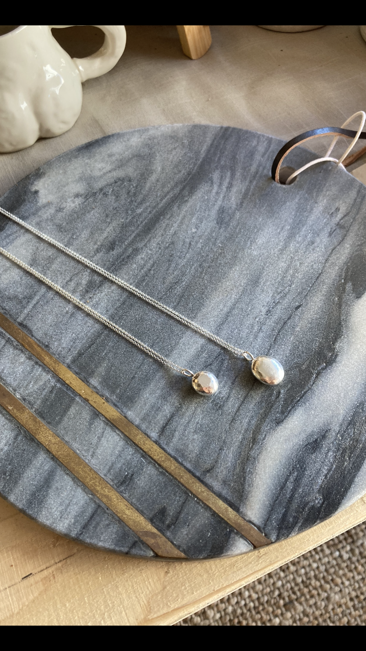 Silver Buoy Pendant - Mini