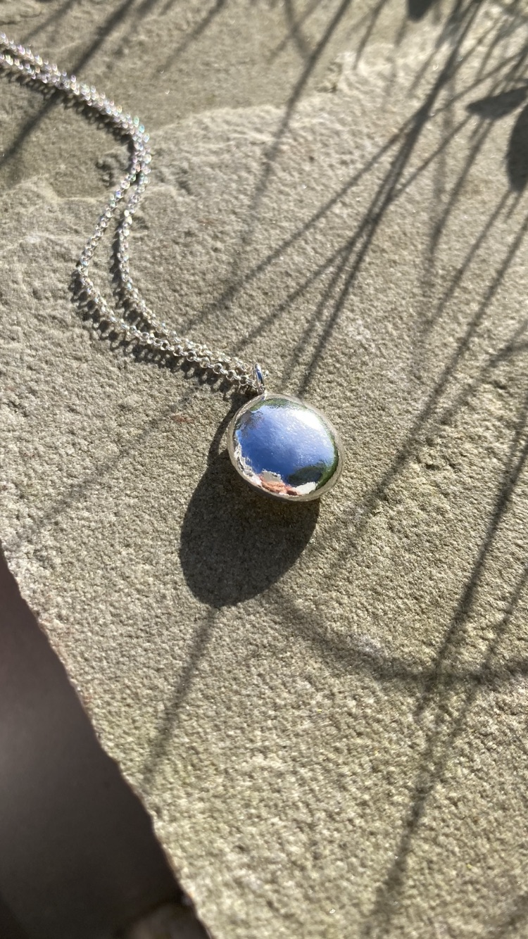 Silver Buoy Pendant - Maxi (Hallmarked)