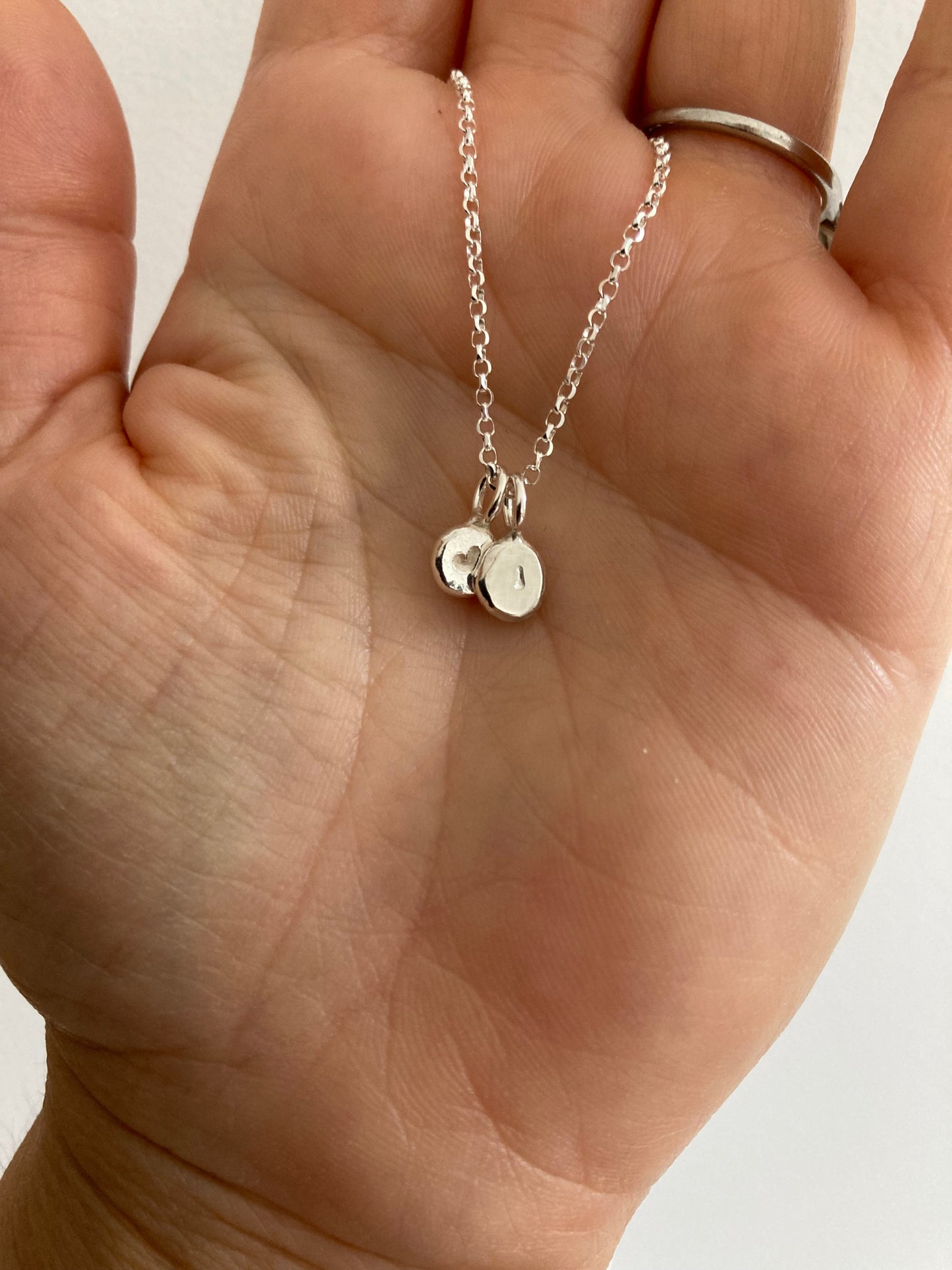 Silver Pebble Pendant