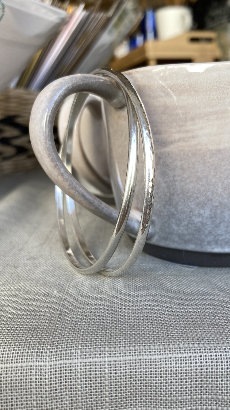 Silver russian hot sale wedding bangle