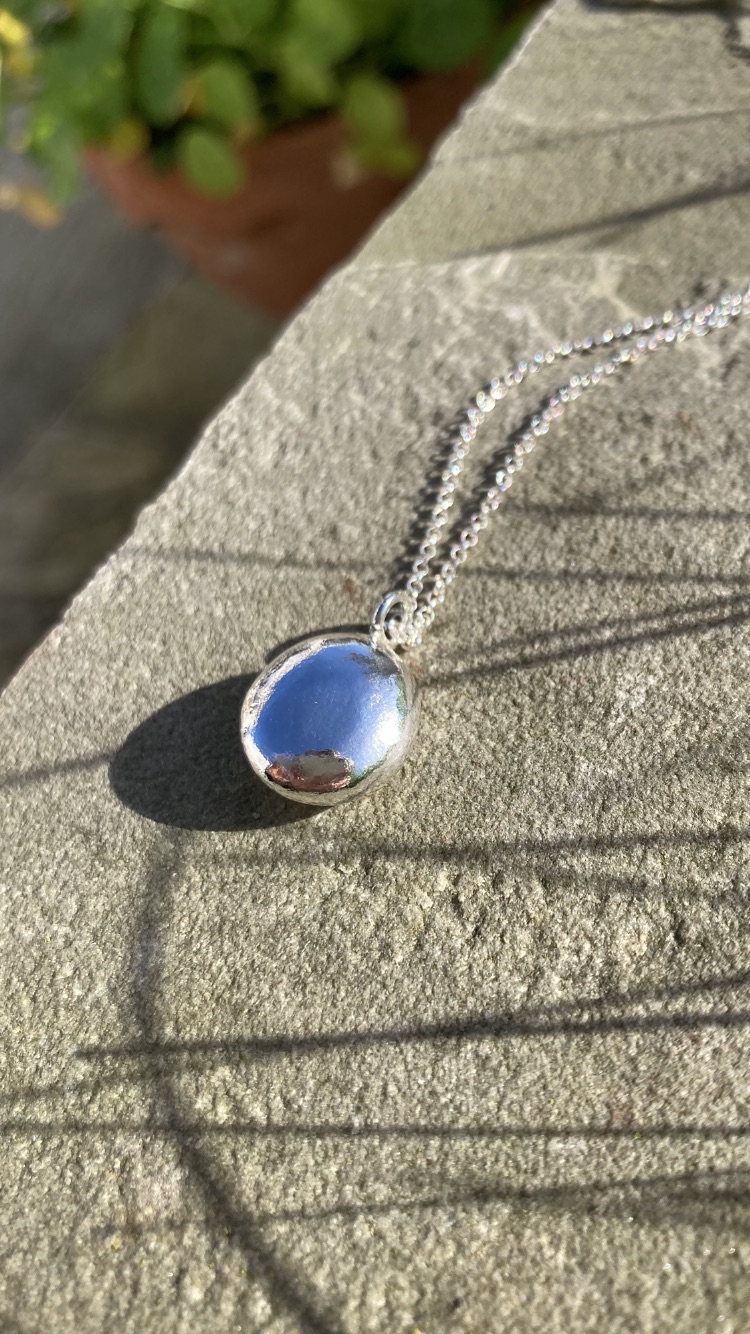 Silver Maxi Buoy Pendant (Hallmarked)