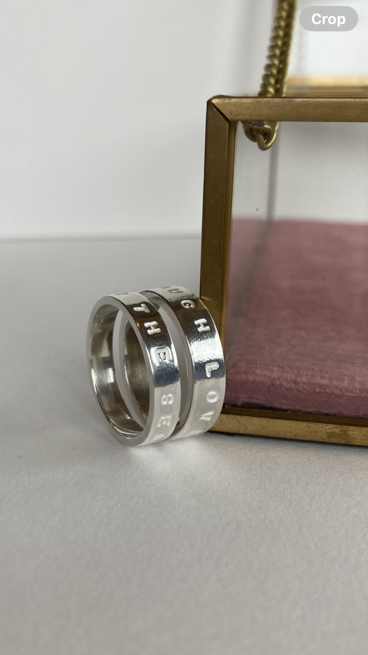 Personalised Ring - Mini