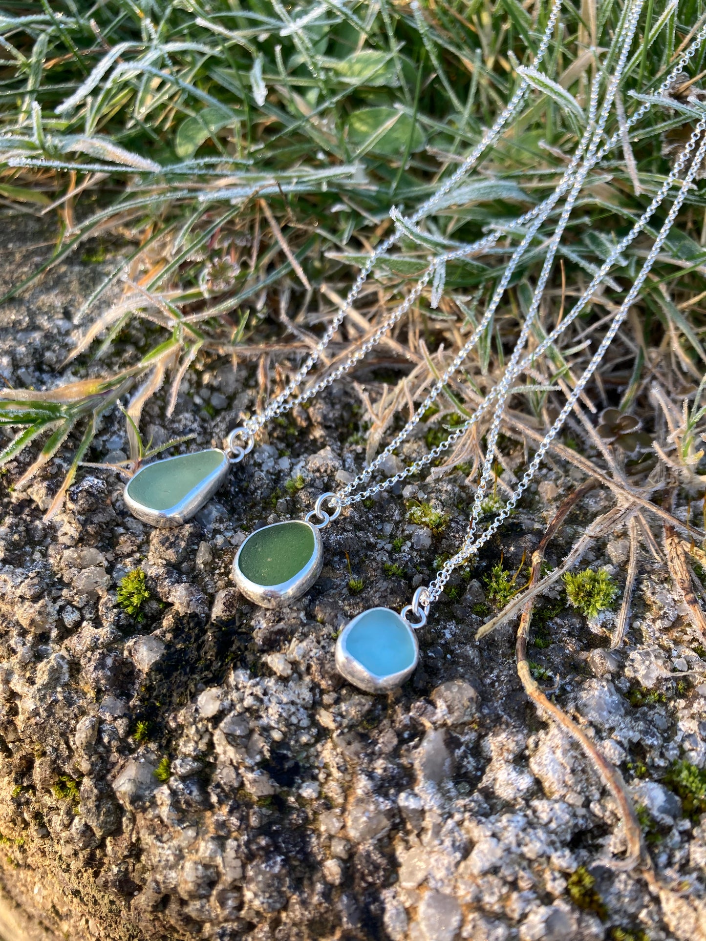 Sea Glass Necklace - Made to order