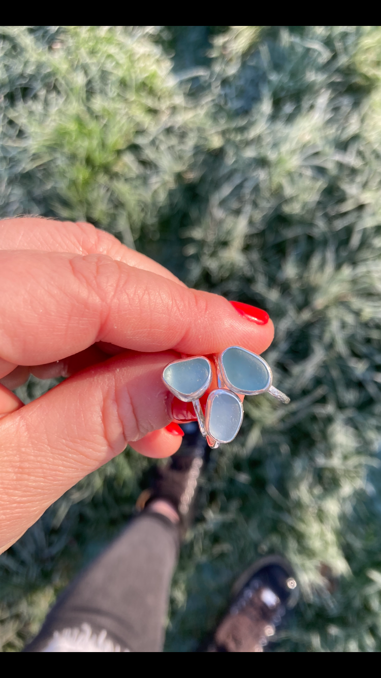 Sea Glass Rings - Made to order