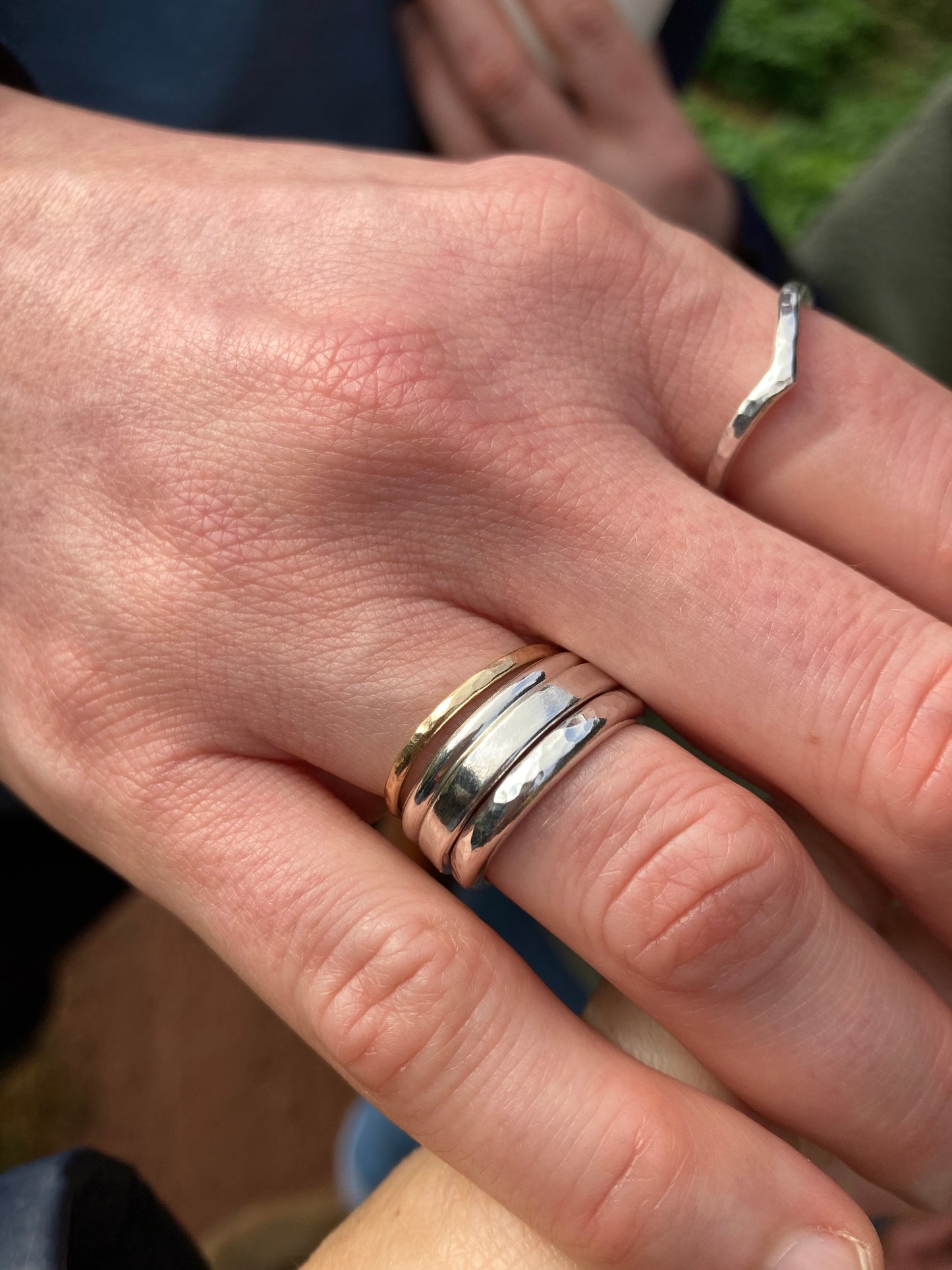 Chunky Stacking Rings - Comfort Fit